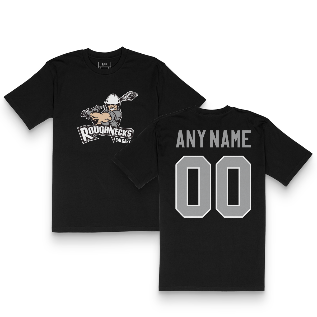 Calgary Roughnecks Custom Player T Shirt